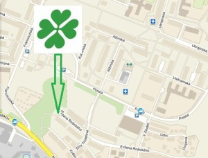 místo začátku úklidu