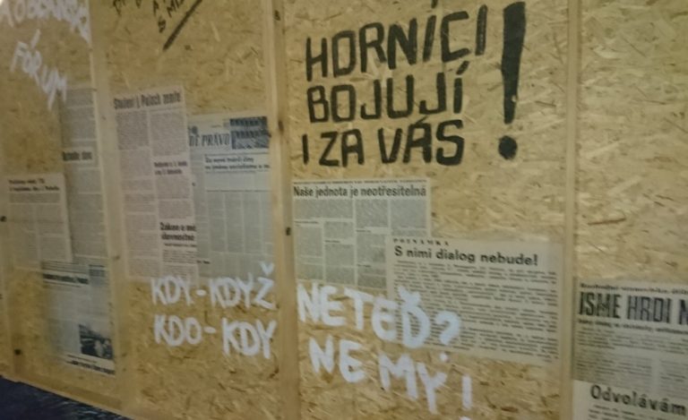 Zelení si připomněli 17. listopad na Ostravsku