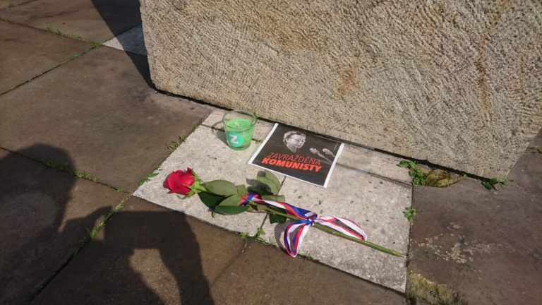 Ostravští Zelení připomněli justiční vraždu Milady Horákové