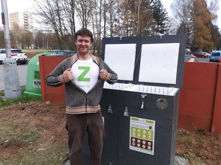 Zelení ze Svinova zrealizovali komunitní kompostér